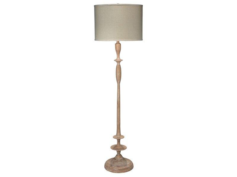 Petite Paro Wood Floor Lamp