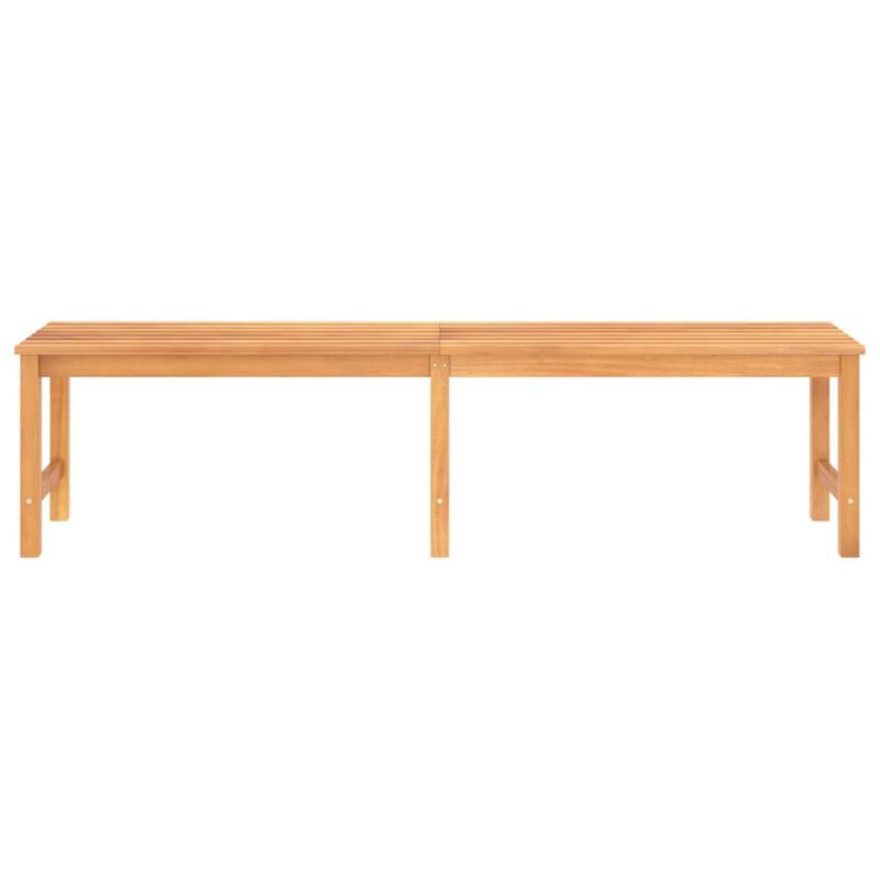 vidaXL Patio Bench 70.9" Solid Teak Wood