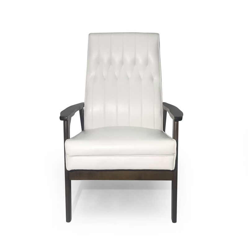 Merax Mid Century Modern Upholstered Accent Chair