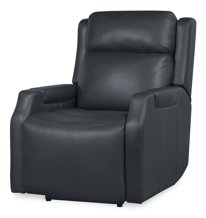 Nelson Zero Gravity Leather Power Recliner with Power Headrest