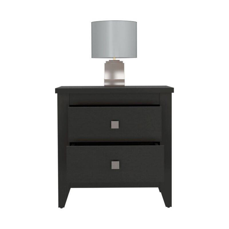 Nightstand More, Bedroom, Black