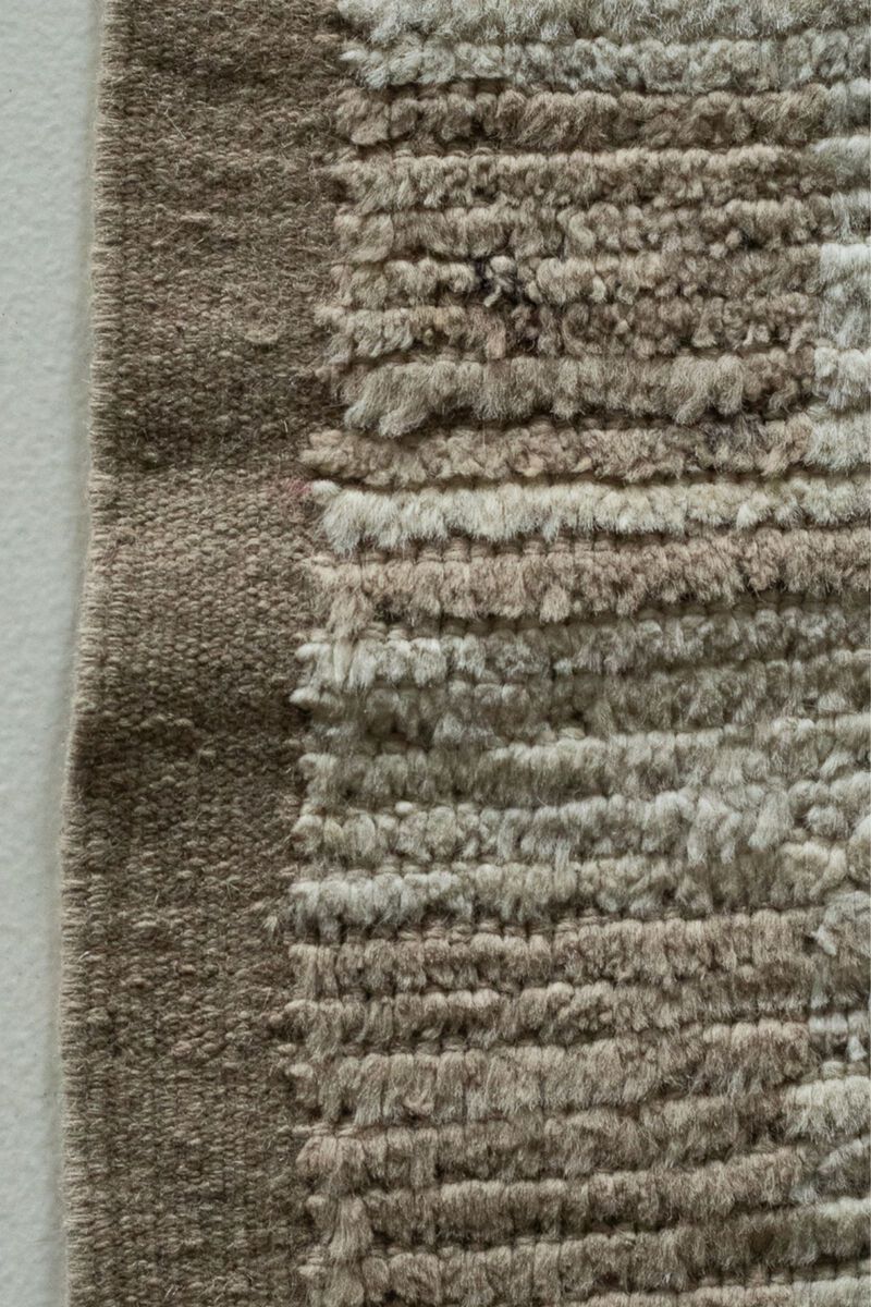 District Loom Modern hand knotted Afghan Tulu area rug-10'2 x 12'2