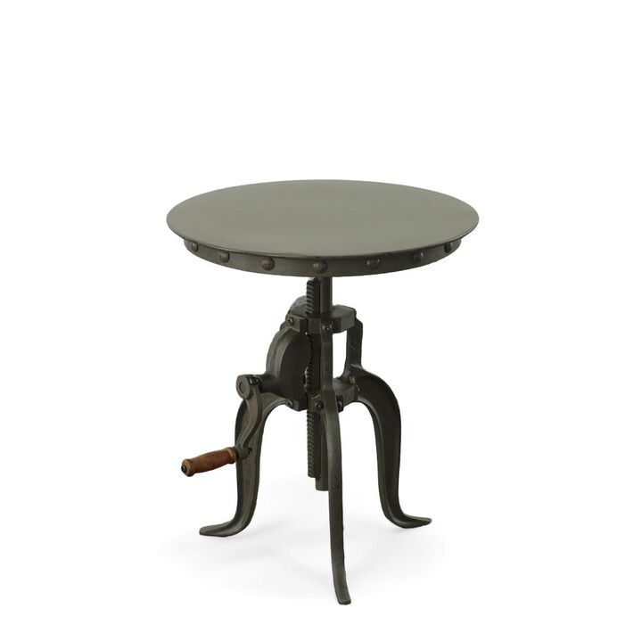 Carolina Living Regan Adjustable Accent Table - Industrial