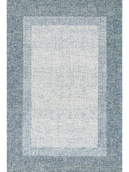 Rosina ROI01 Aqua 7'9" x 9'9" Rug