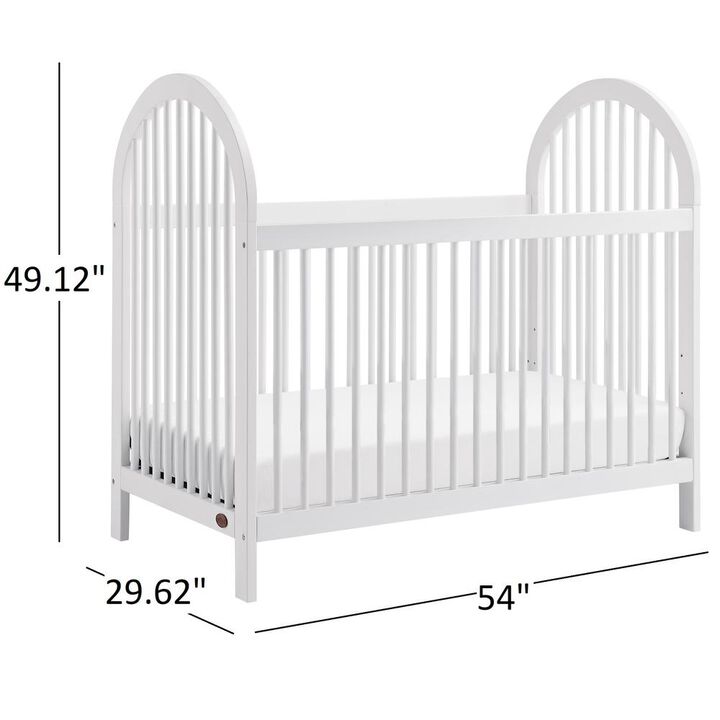 Oxford Baby Soho Baby Everlee Island Crib Guard Rail Whitewash
