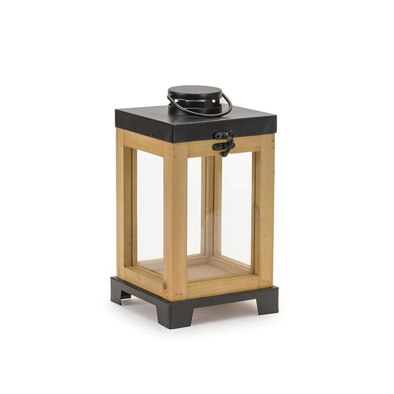 Set of 2 Decorative Lanterns for Indoor and Outdoor Lighting