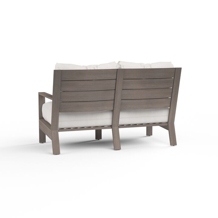 Laguna Loveseat in Canvas Flax, No Welt