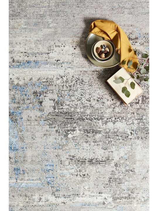 Franca FRN05 Grey/Ocean 3'7" x 5'8" Rug