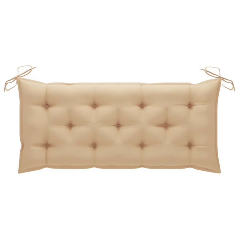vidaXL Cushion for Swing Chair Beige 47.2" Fabric