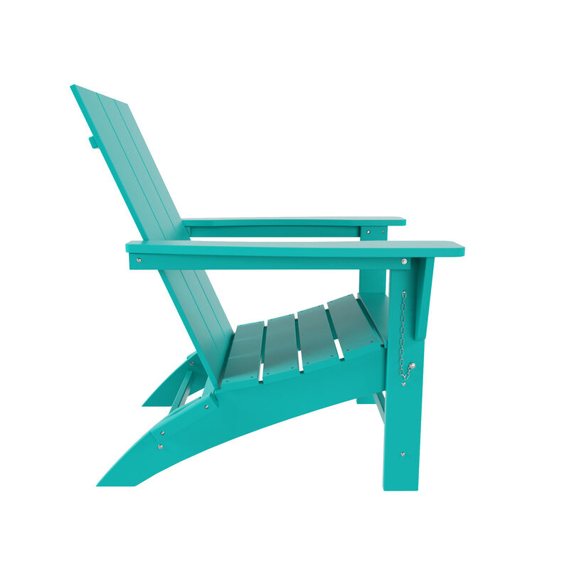 WestinTrends Modern Folding Adirondack Chair (Set of 2)