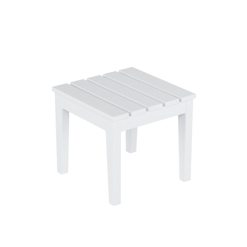 WestinTrends Outdoor Patio Modern Adirondack Side Table