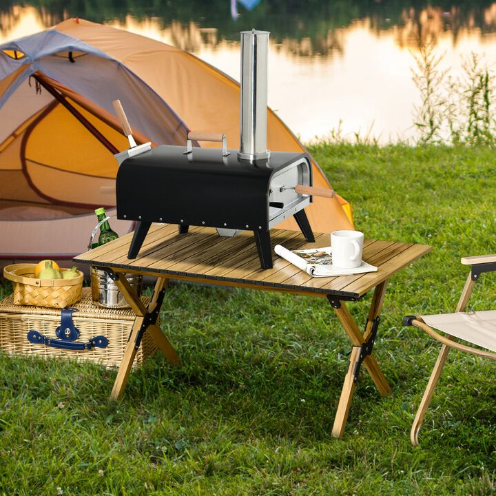 Streamdale Lightning-Fast Portable Pizza Oven with Rotating Stone