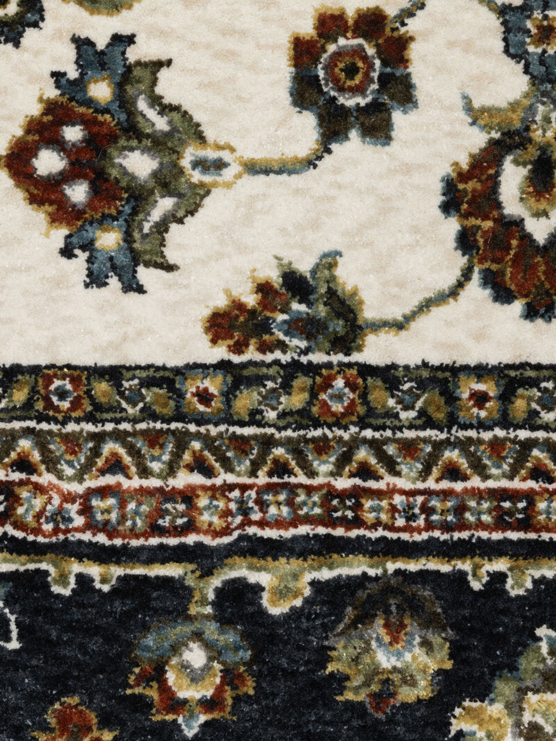 Vivian 3'10" x 5'5" Ivory Rug