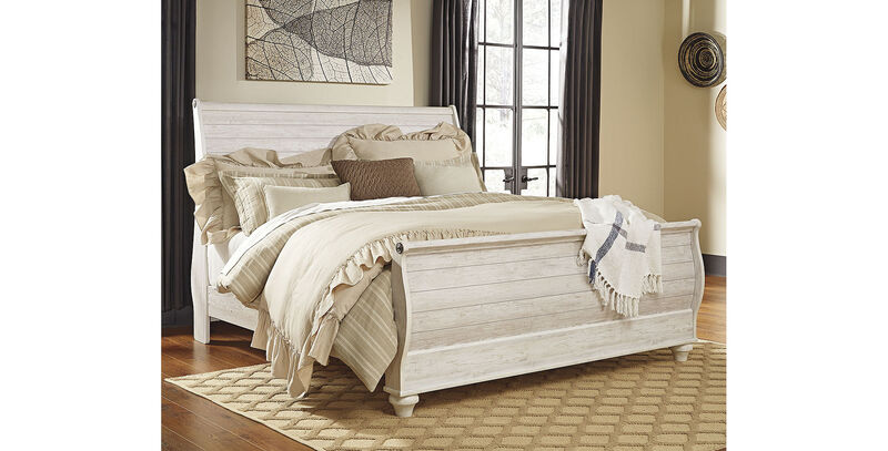 Willowton King Sleigh Bed