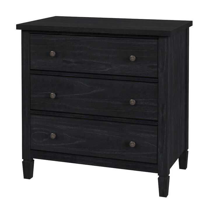 Butler Specialty Flagstaff 3-Drawer Dresser, Black