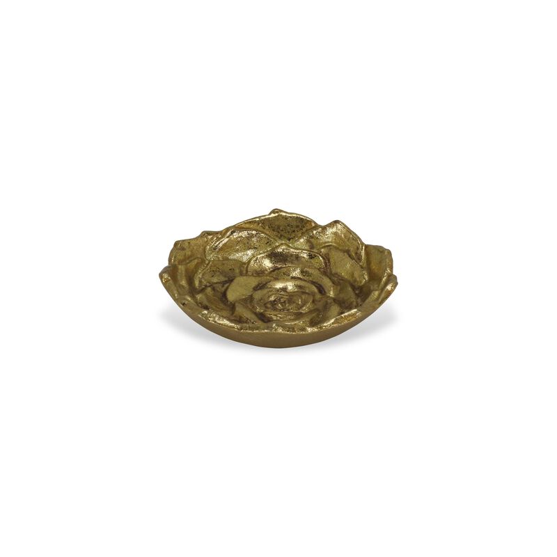 Ellis Cast Iron Table Decor - Lotus