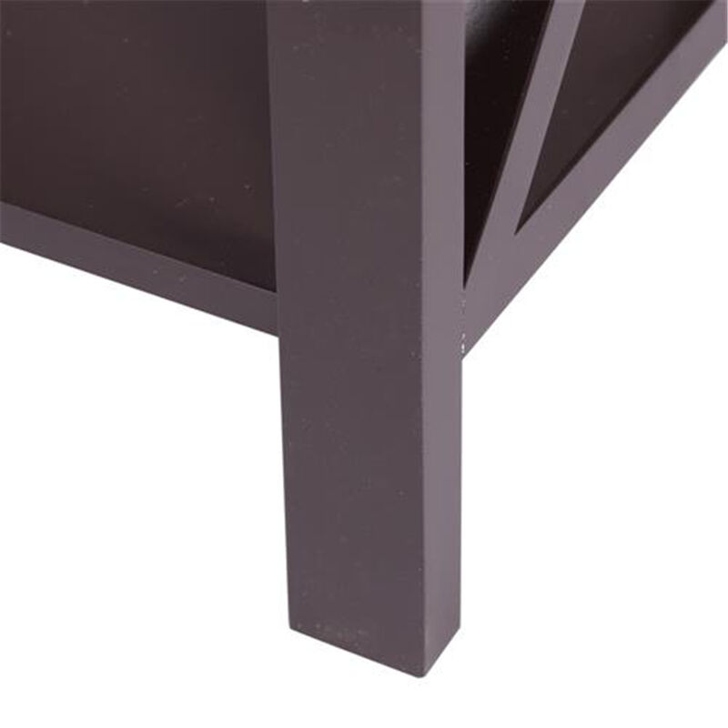 Nightstand Modern End Table, Side Table with 1 Drawer and Storage Shelf