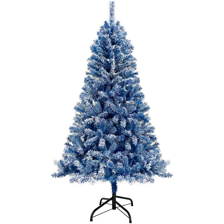 Merax 6FT Pre-Lit Hinged Artificial Fir Christmas Decoration Tree
