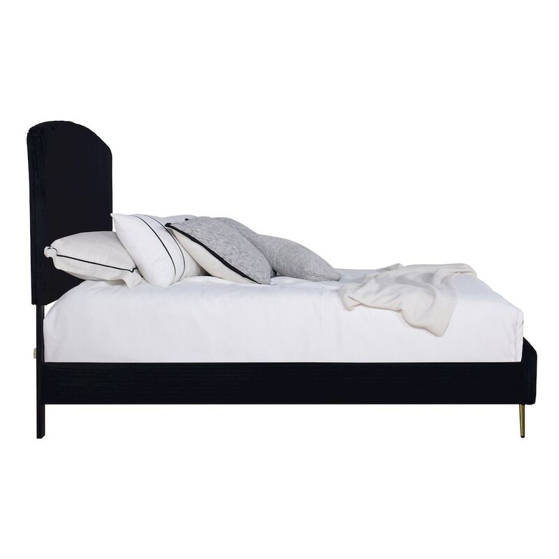New Classic Furniture Kailani Wood California King Bed, Black