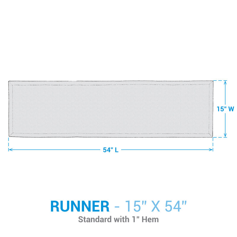 Park Designs Rain Basketweave Table Runner 54"L