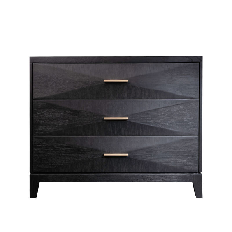 Forrest Three Drawer Nightstand