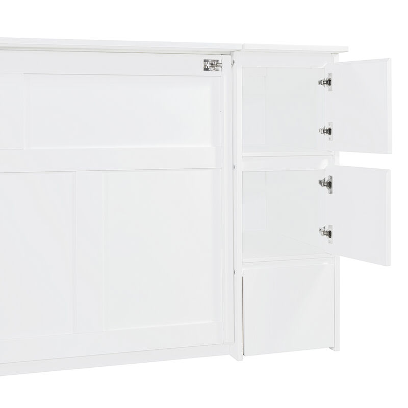 Merax Murphy Bed with Drawers