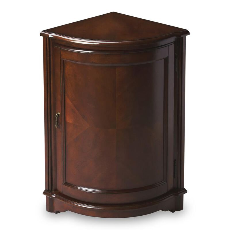 Butler Specialty Company Durham Corner Cabinet, Dark Brown