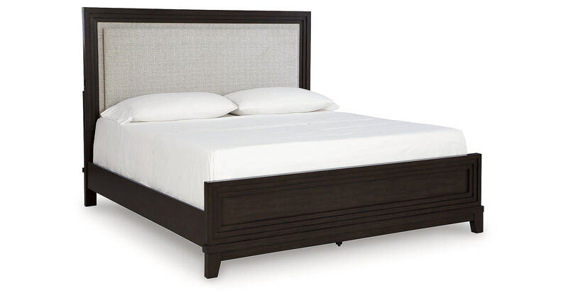 Neymorton King Upholstered Panel Bed