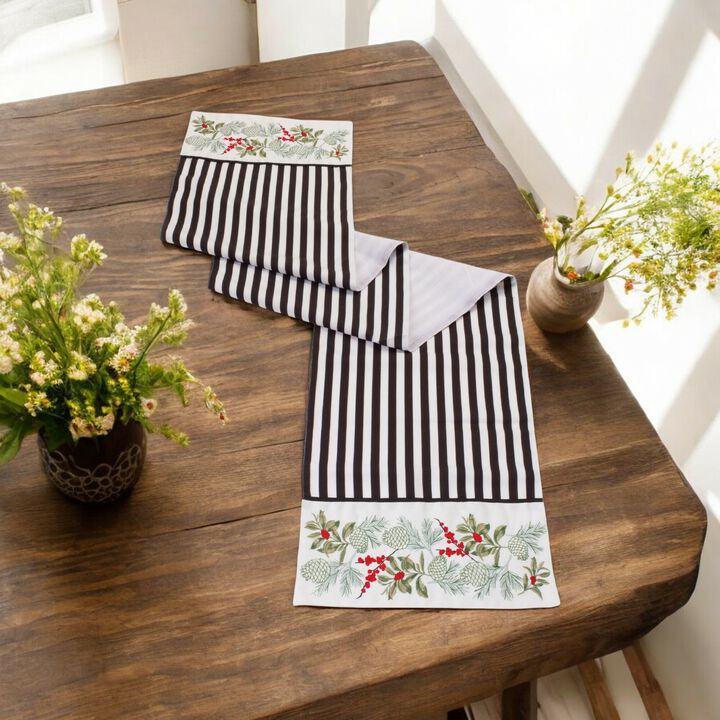 Table Runner – Chic Dining Table Accent for Holiday or Everyday Decor