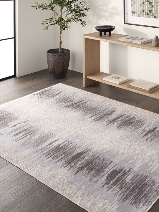 Cassius En Blanc 3'x8' Rnr Rug