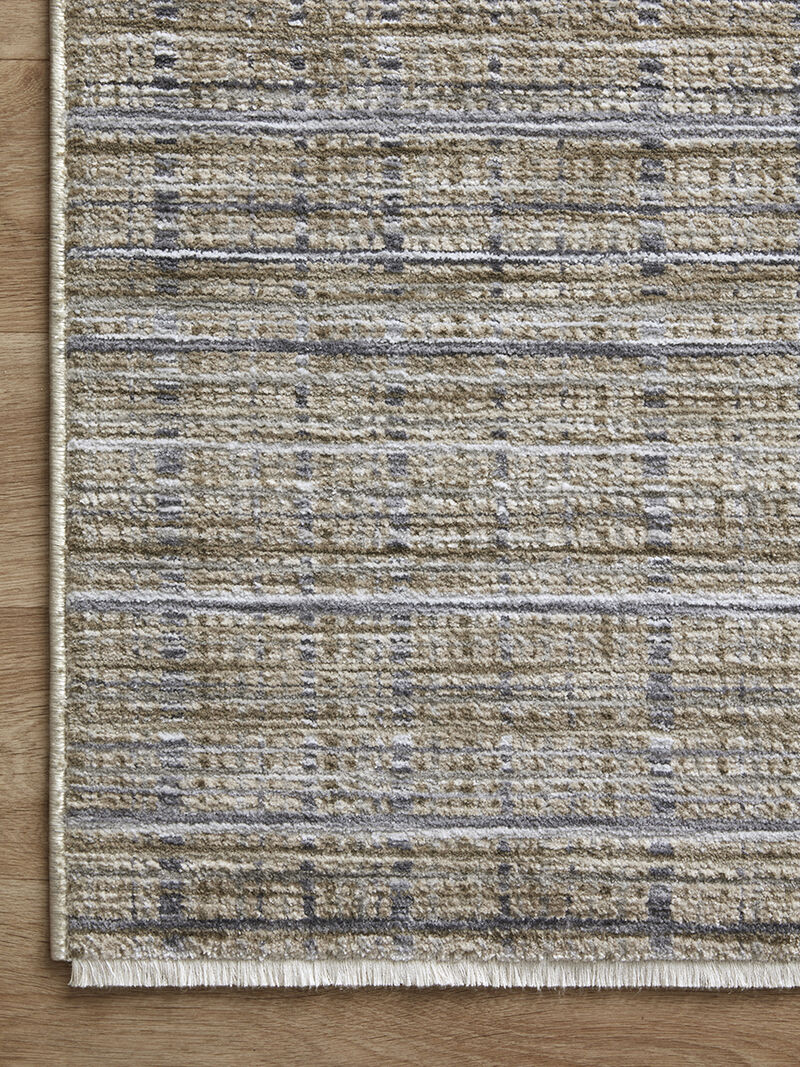 Soho SOH04 Pebble/Charcoal 3'6" x 5'6" Rug