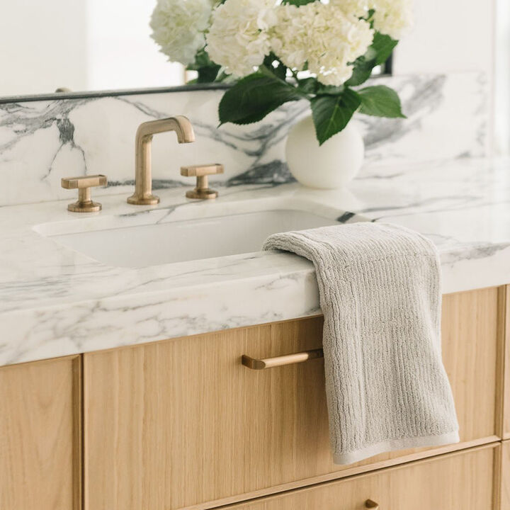 Ribbed Terry Hand Towels