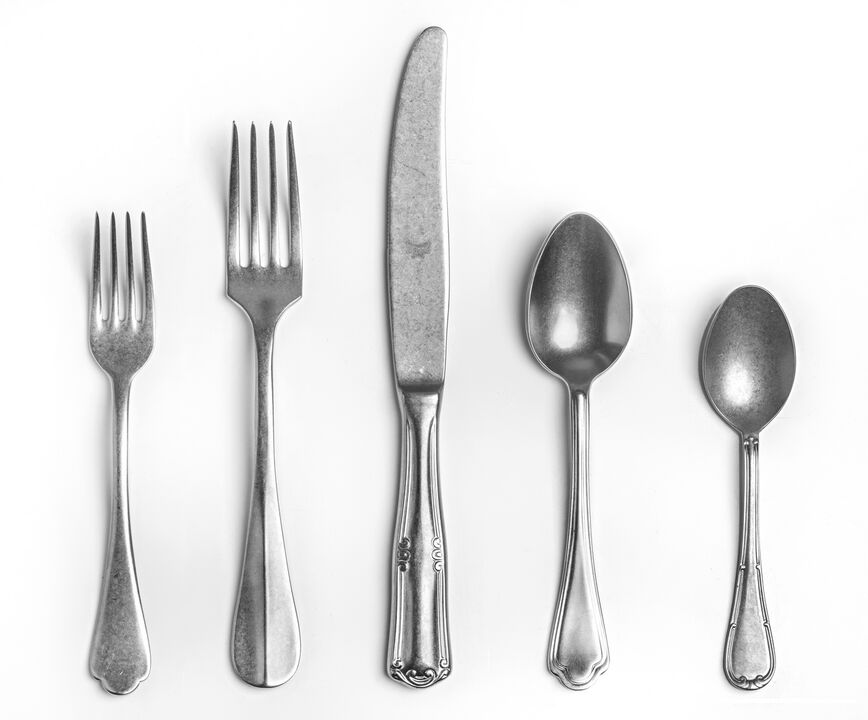 Original Vintage 5-Piece Flatware Set