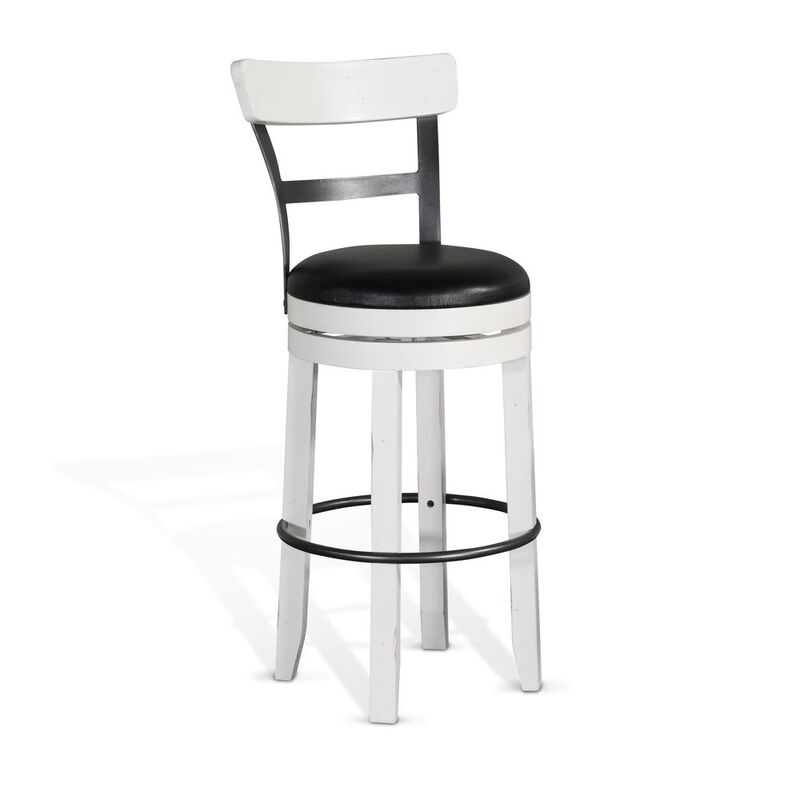 Sunny Designs Industrial Swivel Barstool