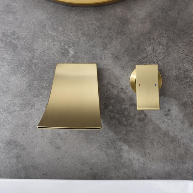 Wall Mounted Bathroom Waterfall Faucet Modern & Stylish Design
