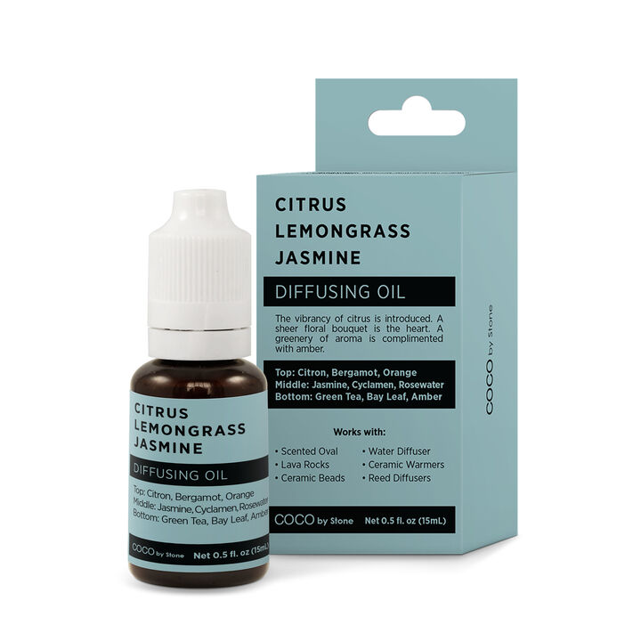 Diffusing Oil - Citrus, Lemongrass, Jasmine