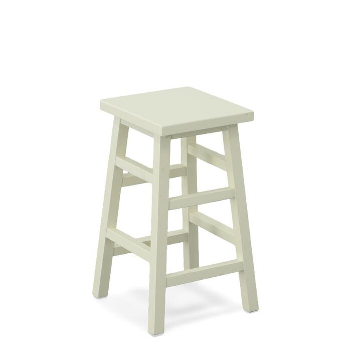 Carolina Living Tavern Pub Counter Stool - Antique White