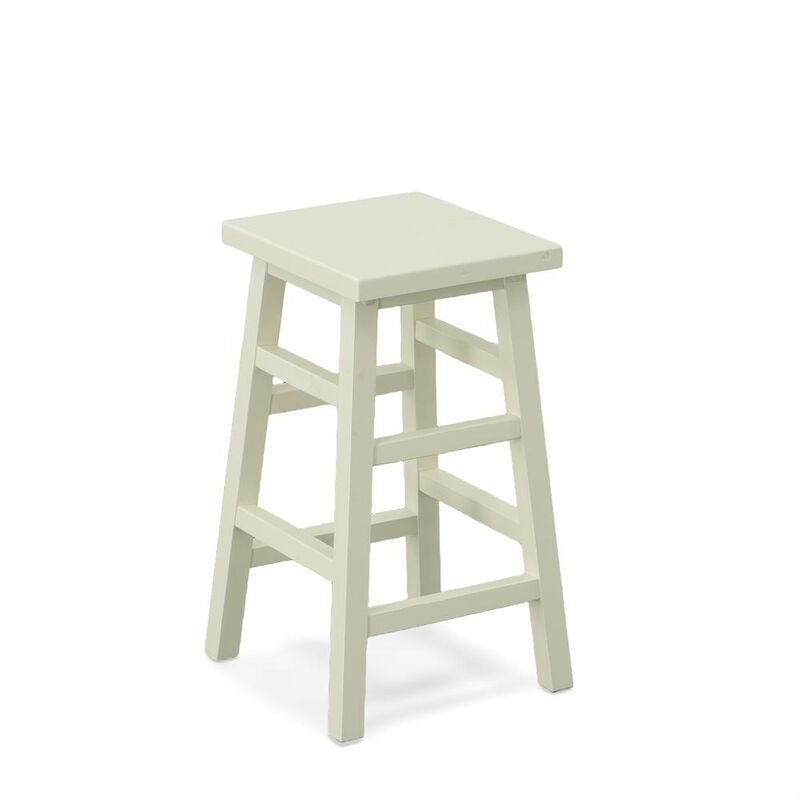 Carolina Living Tavern Pub Counter Stool - Antique White