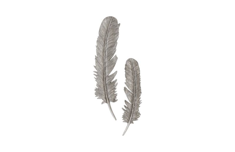 Feathers Large Wall Art Set of 2