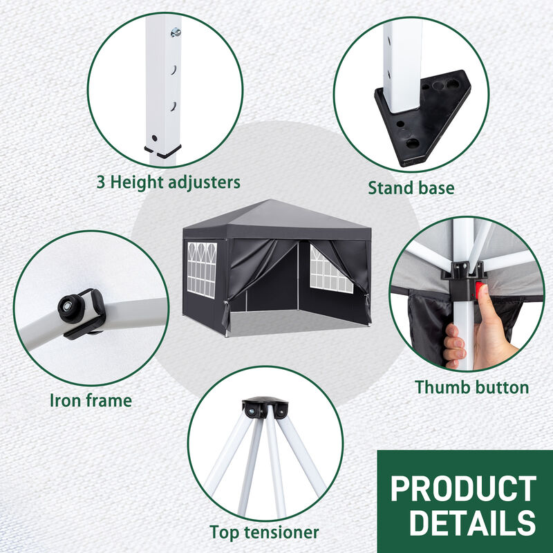 Portable Outdoor Canopy for Instant Shade and Shelter