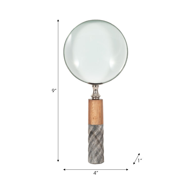 Glass Magnifying Sculpture