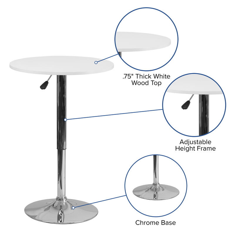 Adjustable Wood Tables