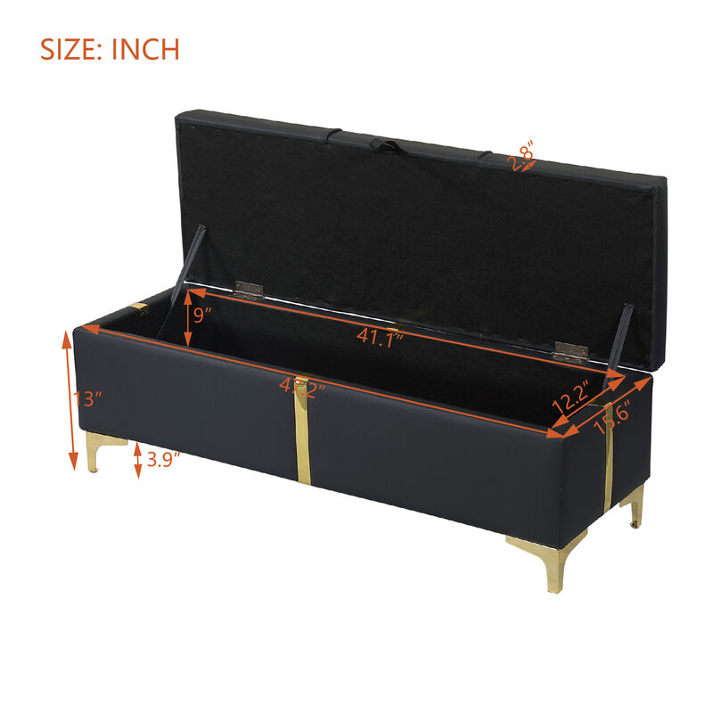 Merax Platform Bed and Storage Ottoman 2-Piece Bedroom Sets
