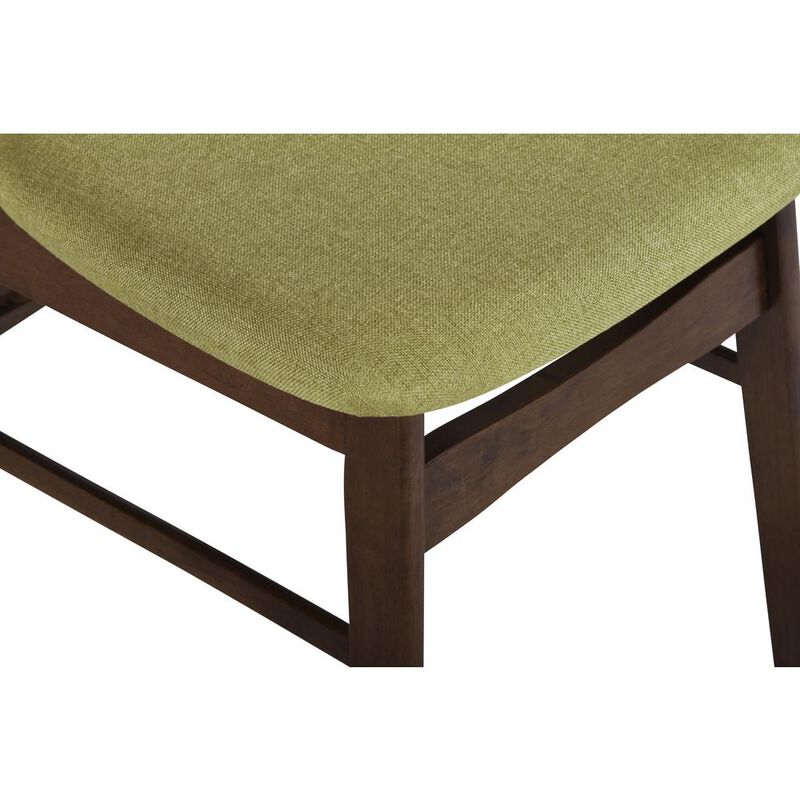 New Classic Furniture Furniture Morocco Dining Chair with Cushion- Set of 2- Green