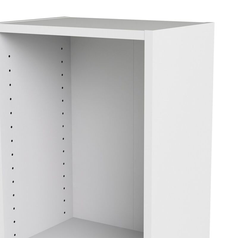 Tvilum Basic Tall Narrow 5 Shelf Bookcase - White