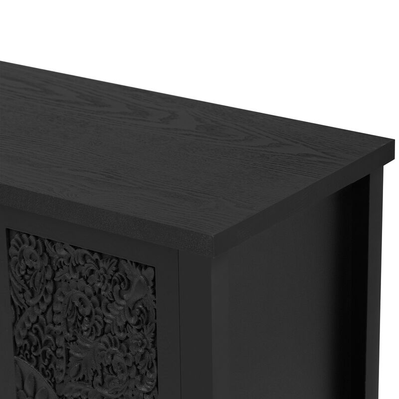 Merax Retro TV Stand Entertainment Center Media Console Cabinet