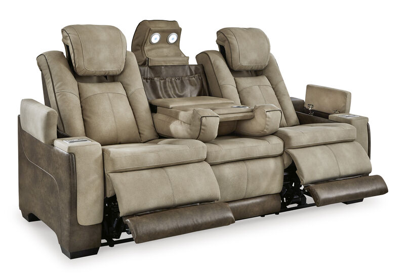 Next-Gen DuraPella Sand Power Reclining Sofa