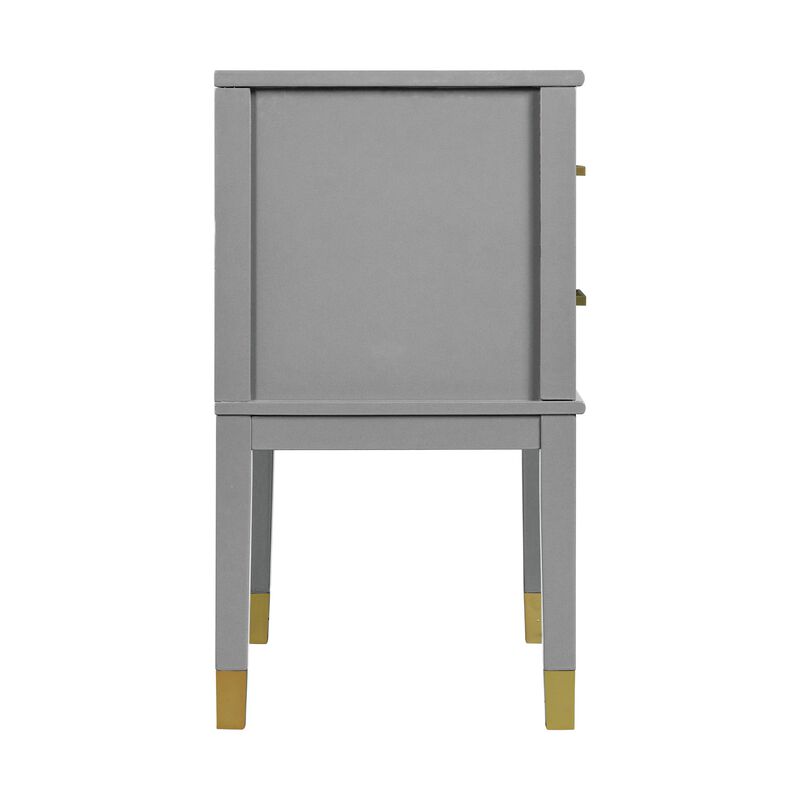 Brody Side Table in Grey