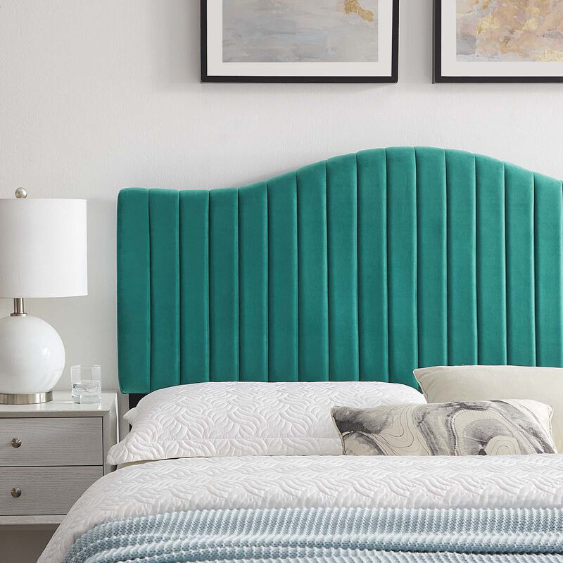 Modway - Brielle Channel Tufted Performance Velvet Full/Queen Headboard