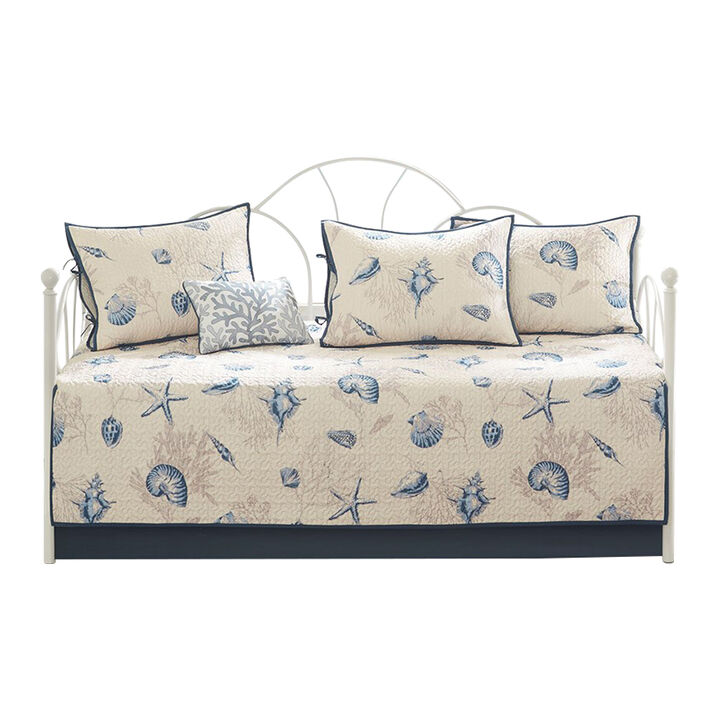 Gracie Mills Villanueva 6-Piece Reversible Daybed Cover Set